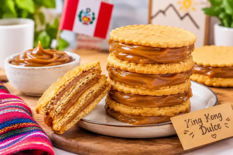 King Kong Dulce – Traditional Layered Cookie from Lambayeque, Peru
